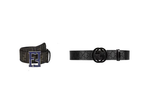 fendi vs gucci belt